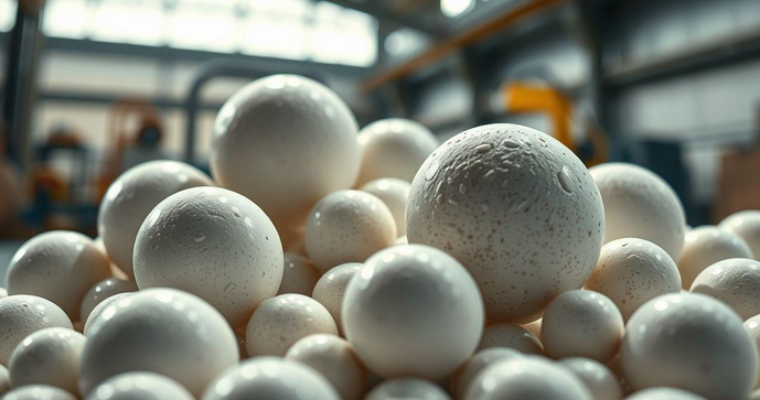 Esferas de Alta Alumina: Resistência e Versatilidade
