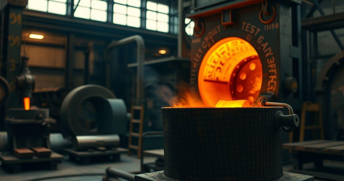 Cadinho DSC é a Solução Ideal para a Indústria Metalúrgica e Fundição
