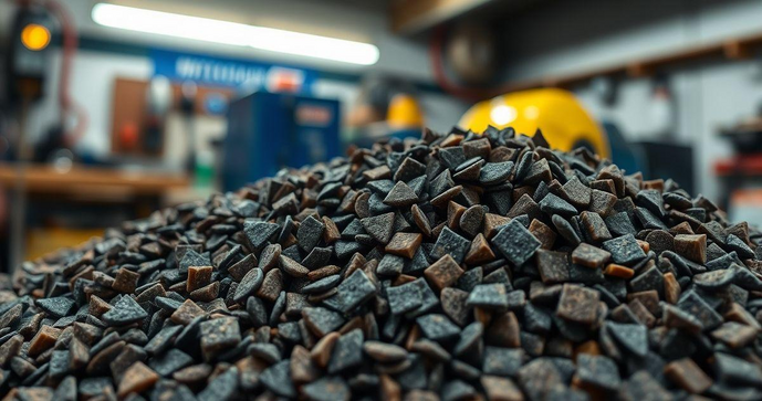 Chips Abrasivo Poliester: Vantagens e Aplicações em Projetos de Lixamento