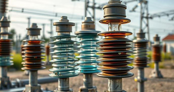 Isoladores elétricos essenciais para segurança e eficiência